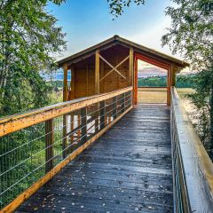 Im Naturreservat Ändsjön auf Frösön bei Östersund