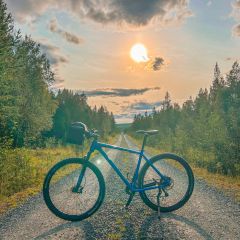 Mountainbiketour in Jämtland