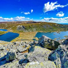 Die Dörrsjöarna und das U-Tal sind in der Eiszeit entstanden